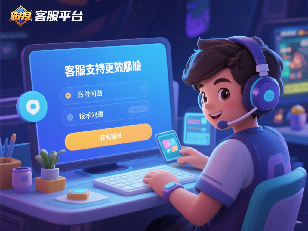 值得一提的是，平台的客服支持也非常到位。无论是账号