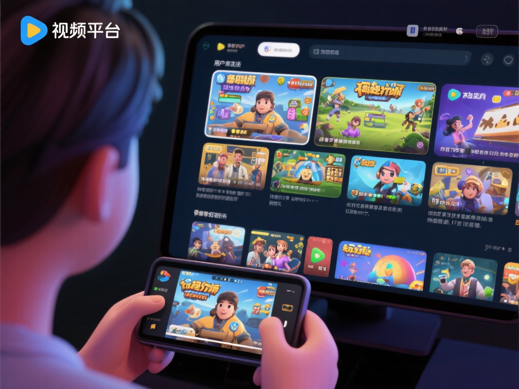 除了游戏本身，平台提供的视频内容也是其一大亮点。用
